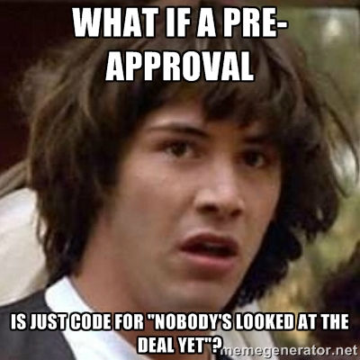 pre-approved deal pre-approved deal