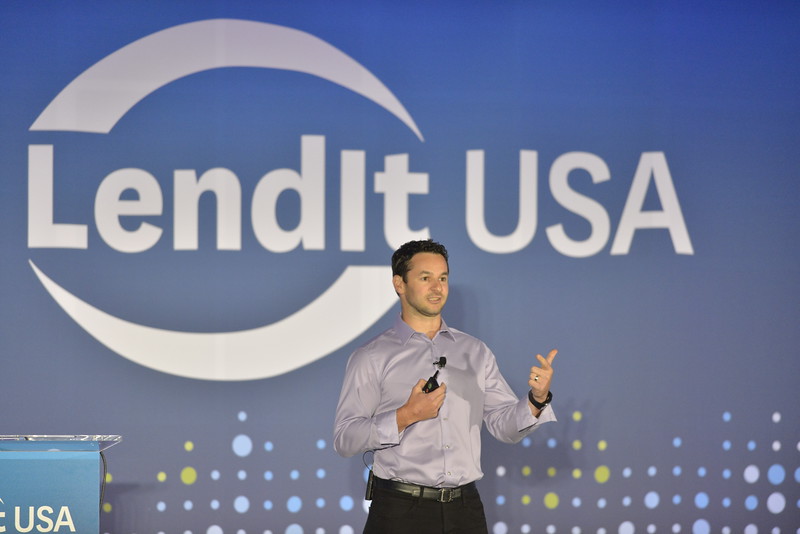Al Goldstein of Avant speaking at the LendIt USA 2016 conference in San Francisco, CA, USA on April 11, 2016. (photo by Gabe Palacio)