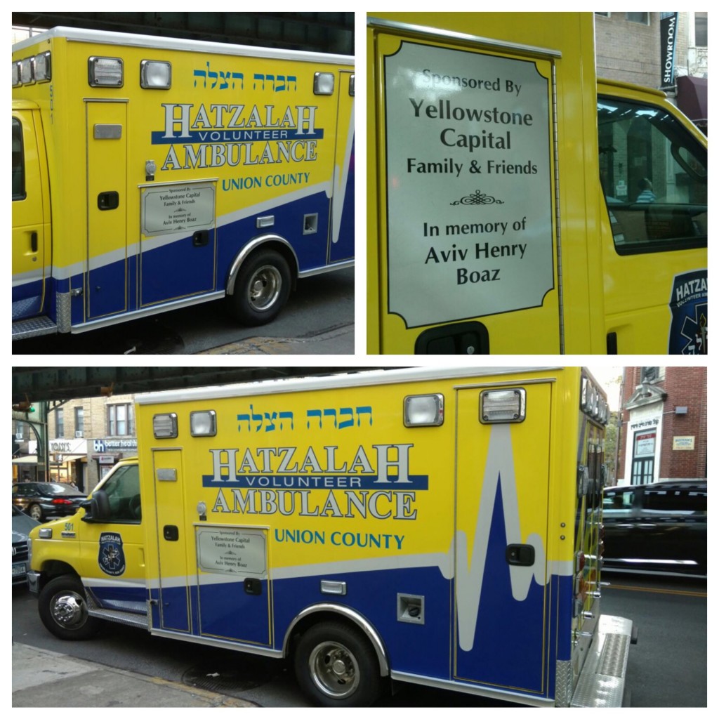 Hatzalah of Union County - Aviv Henry Boaz - Yellowstone Capital