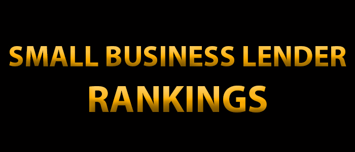 Small Business Lender Rankings